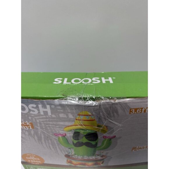 Inflatable Cactus Cooler with Sombrero Hat Fiesta and Cinco de Mayo Party Decor - Picture 7 of 7